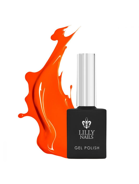 Gel Polish Neon Orange 10ml