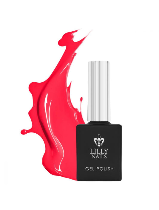 Gel Polish Neon Coral 10ml