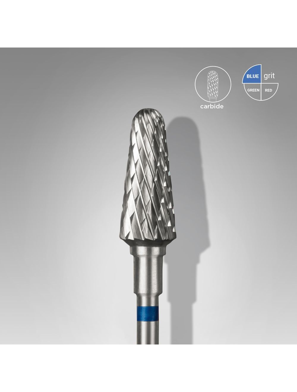 Staleks Carbide Bit - Frustum Blue 6mm/14mm