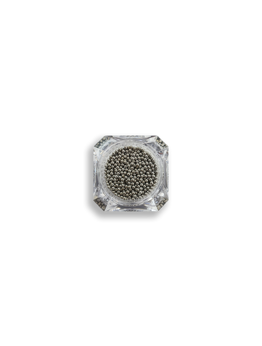 Caviar Beads Grey 1,5mm