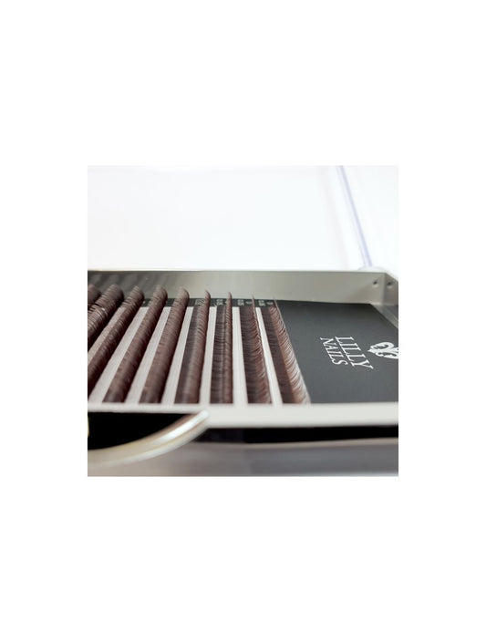 Brown Volume Lashes D 0.05-11mm