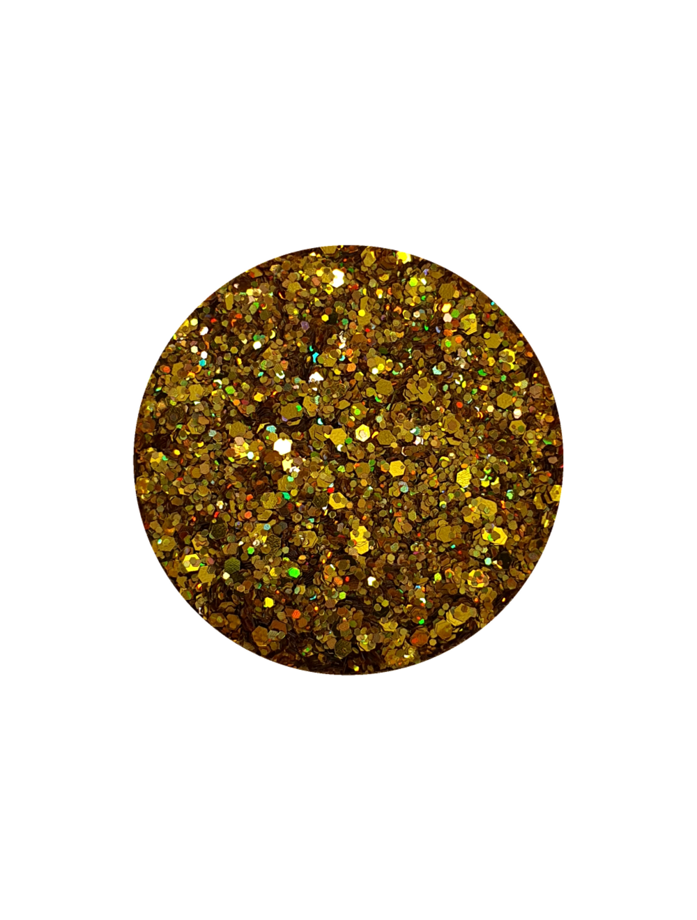 Glittermix Mustard