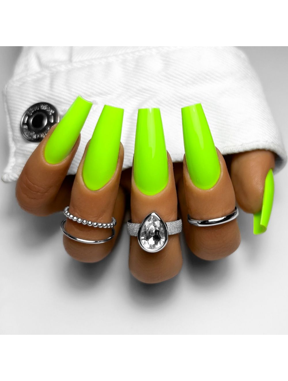Gel Polish Neon Lime 10ml