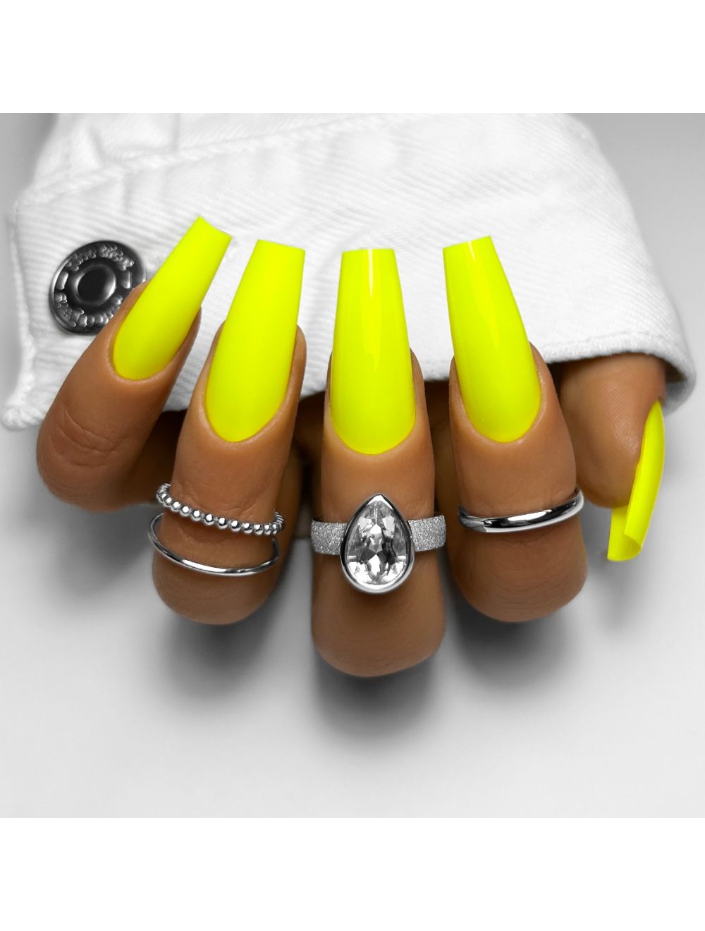 Gel Polish Neon Yellow 10ml